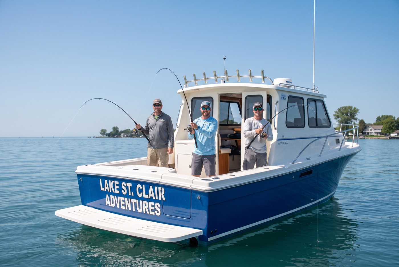 Charters & Rentals on Lake St. Clair