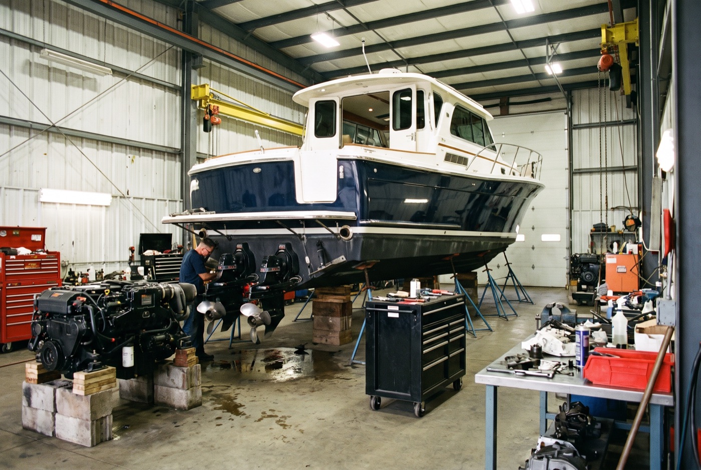 Boat Repair & Service on Lake St. Clair