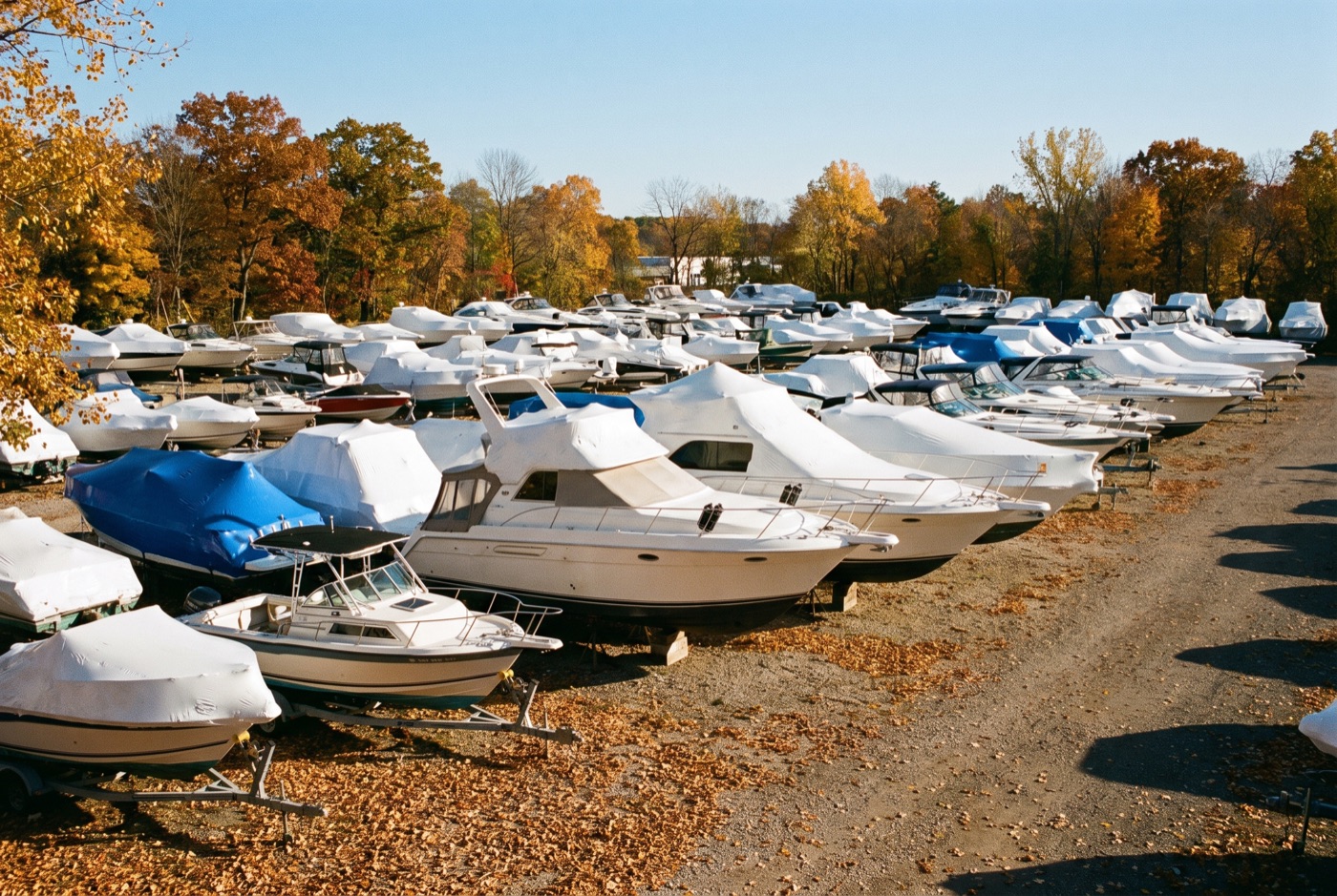 Boat Storage on Lake St. Clair