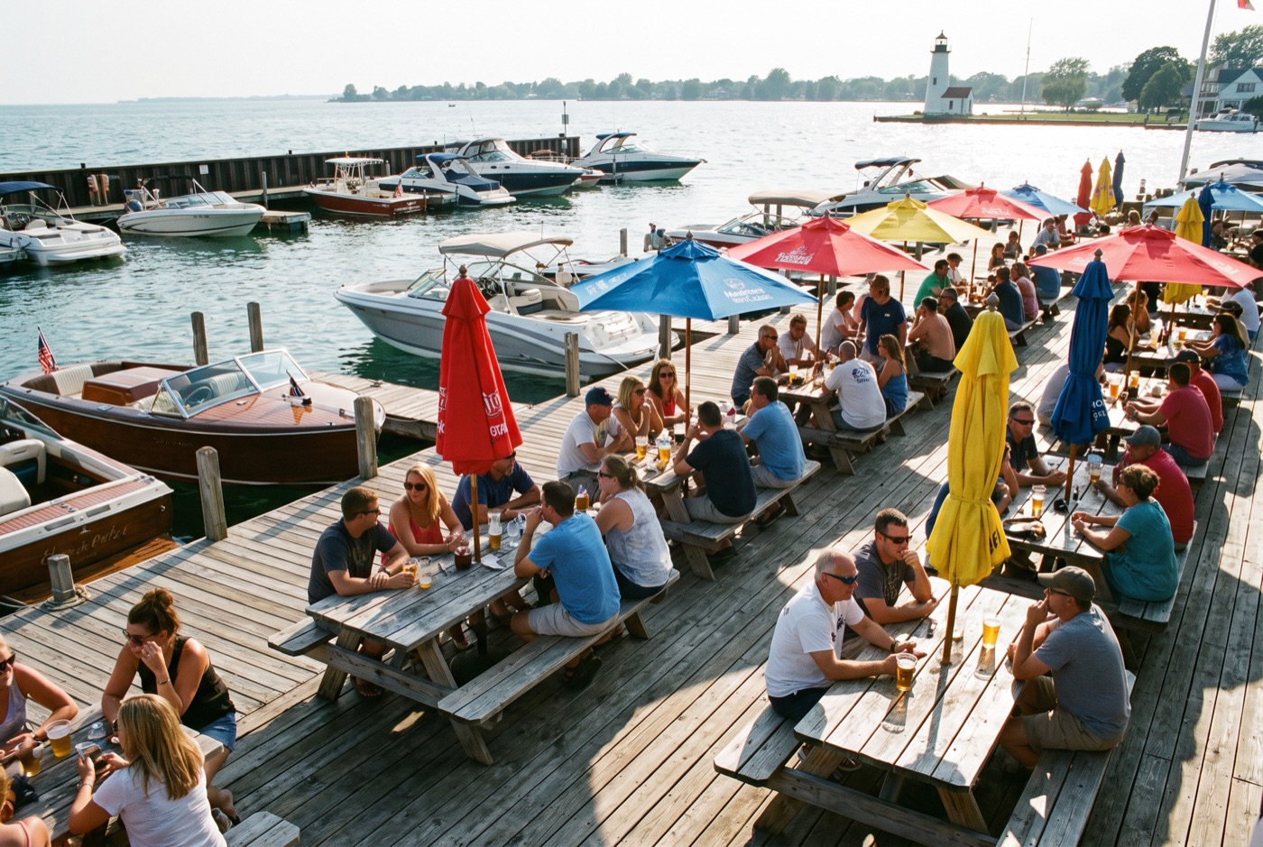 Waterfront Dining on Lake St. Clair