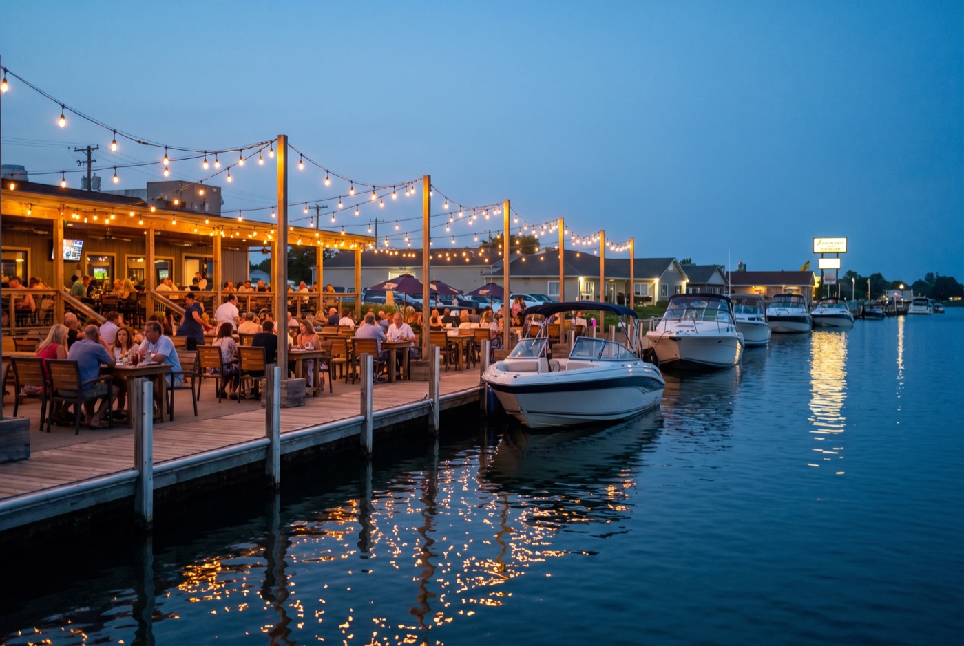 Waterfront Dining on Lake St. Clair