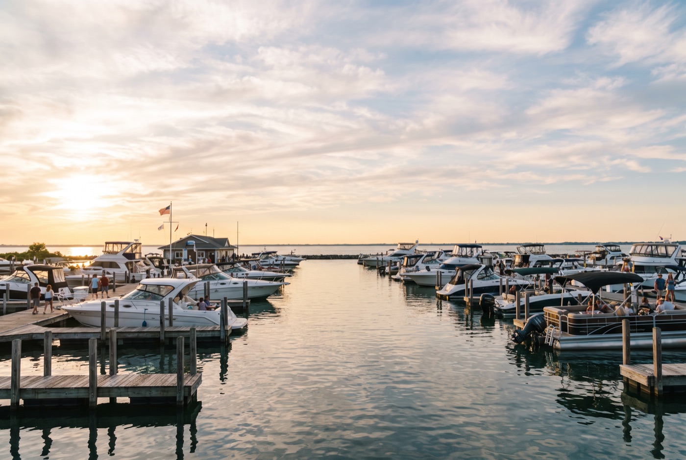 Boat Launches on Lake St. Clair