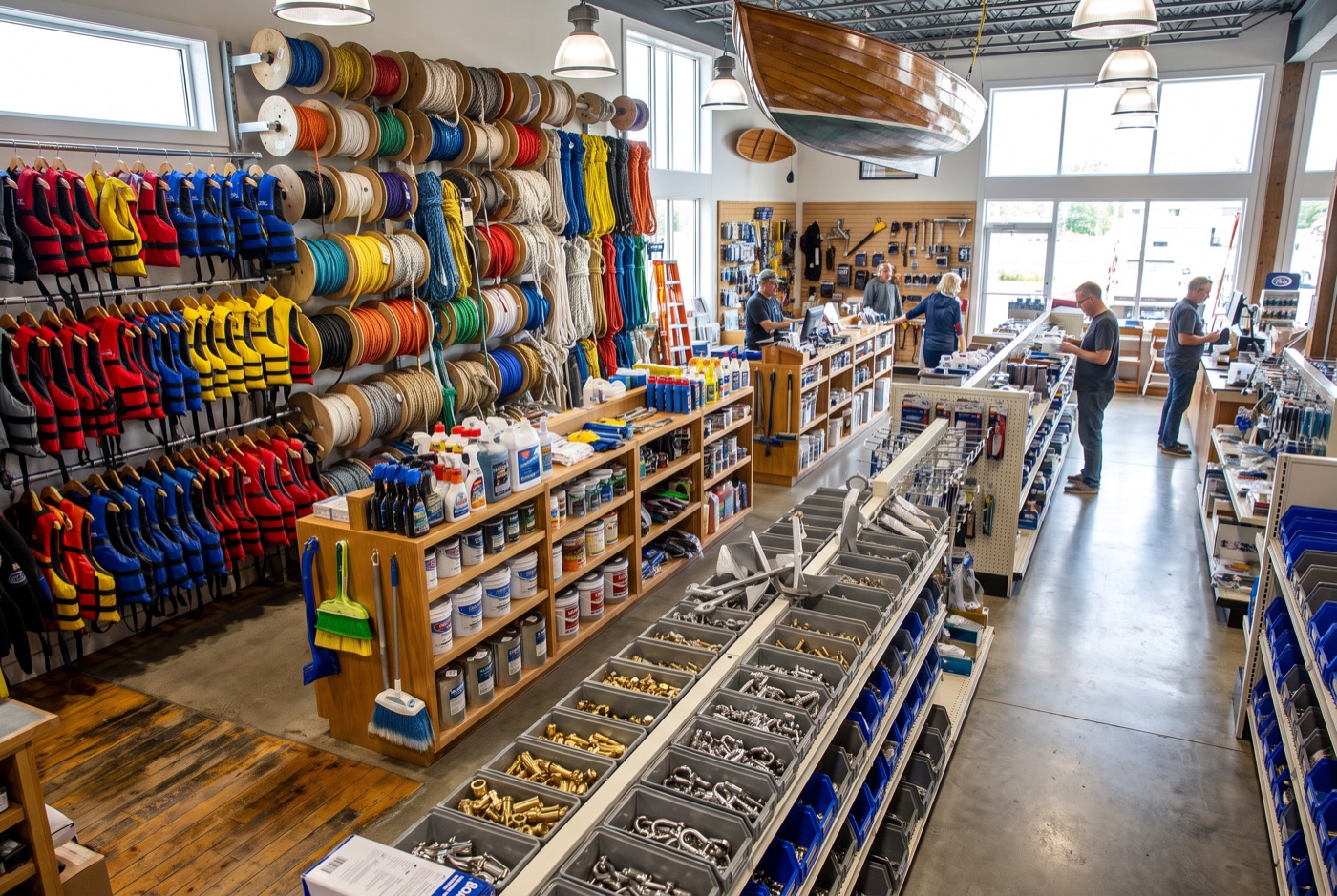 Marine Supply on Lake St. Clair