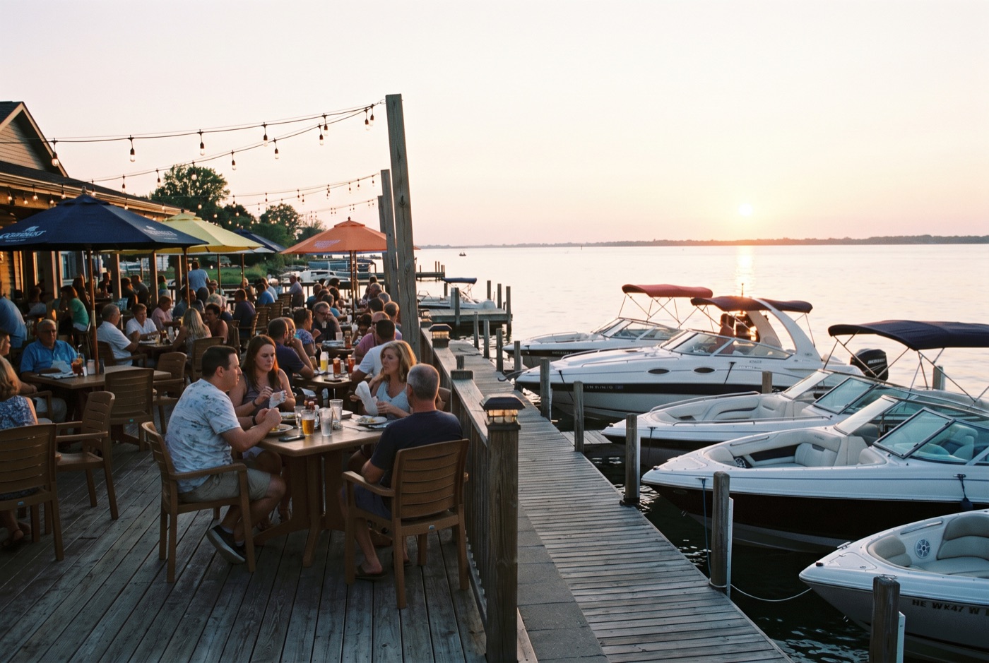Waterfront Dining on Lake St. Clair