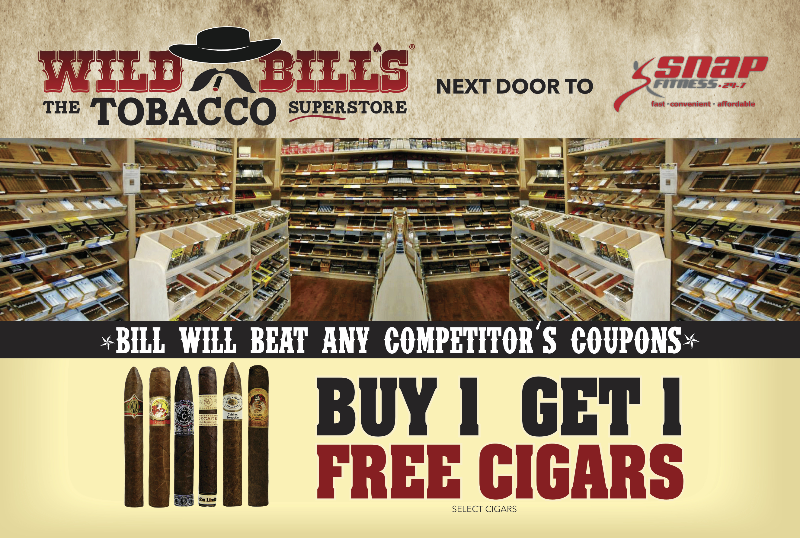 wild bills tobacco, harrison township